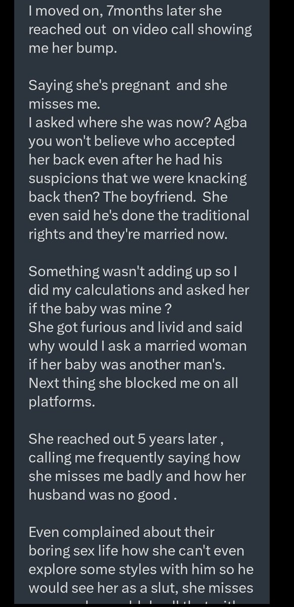 jon_d_doe's tweet photo. Please take your time to read this DM to the last screenshot.

As you read, keep flashing your minds back to the things that I've been teaching, about women &amp; self-destruction.

And forgiving a cheating woman, &amp; how she'll treat you for being weak.

I may advice him later.👇 https://t.co/rfM6eRhHCy