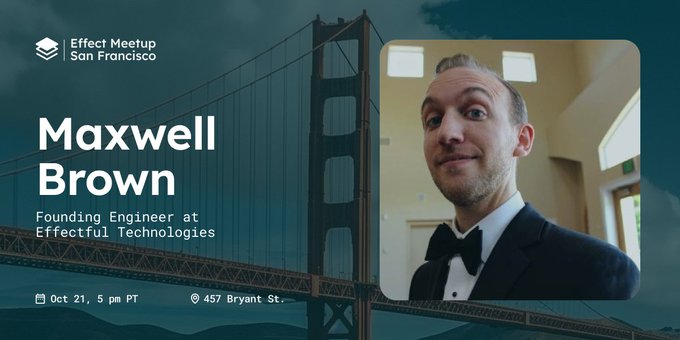Effect Mettup SF banner featuring Maxwell Brown