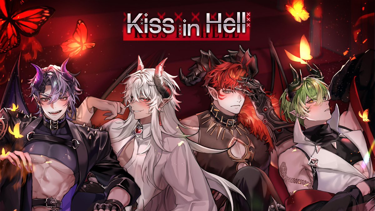 乙女ゲーム「Kiss in Hell」Switch版と，新作スマホ向けアクション