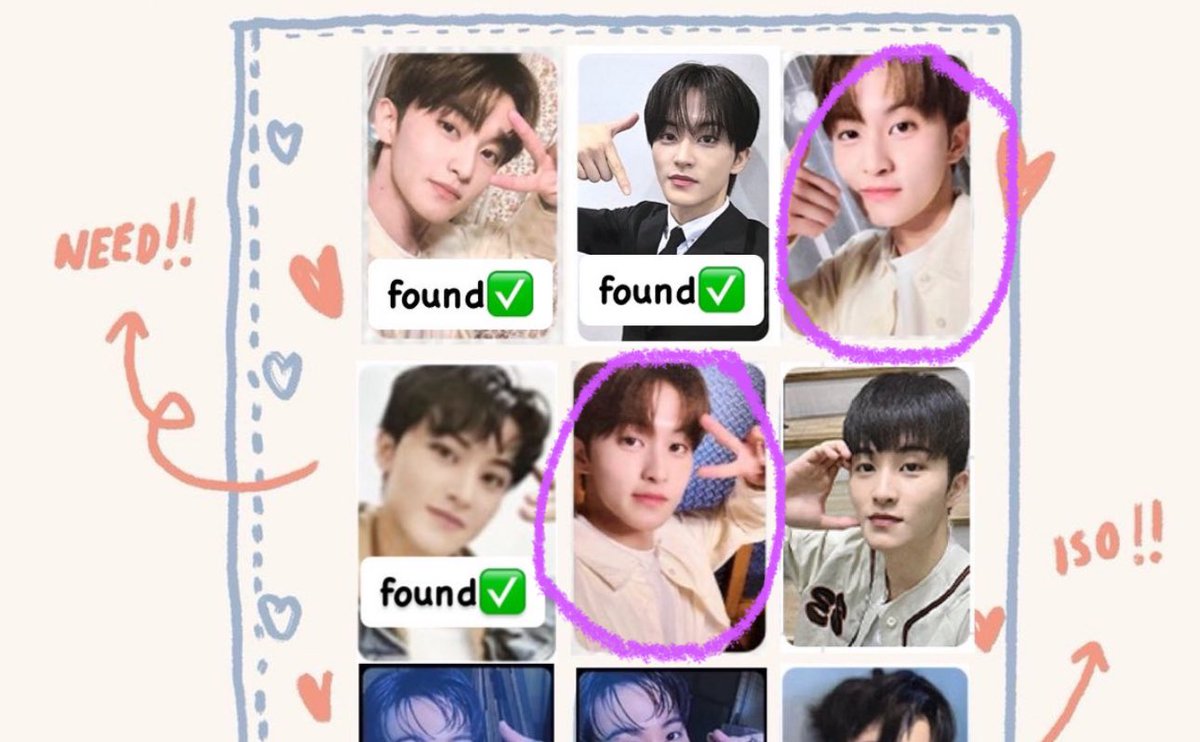 hyuckgos's tweet photo. @bluemingmark hi i have these 2 if you’re still looking https://t.co/iepjQ8qjse