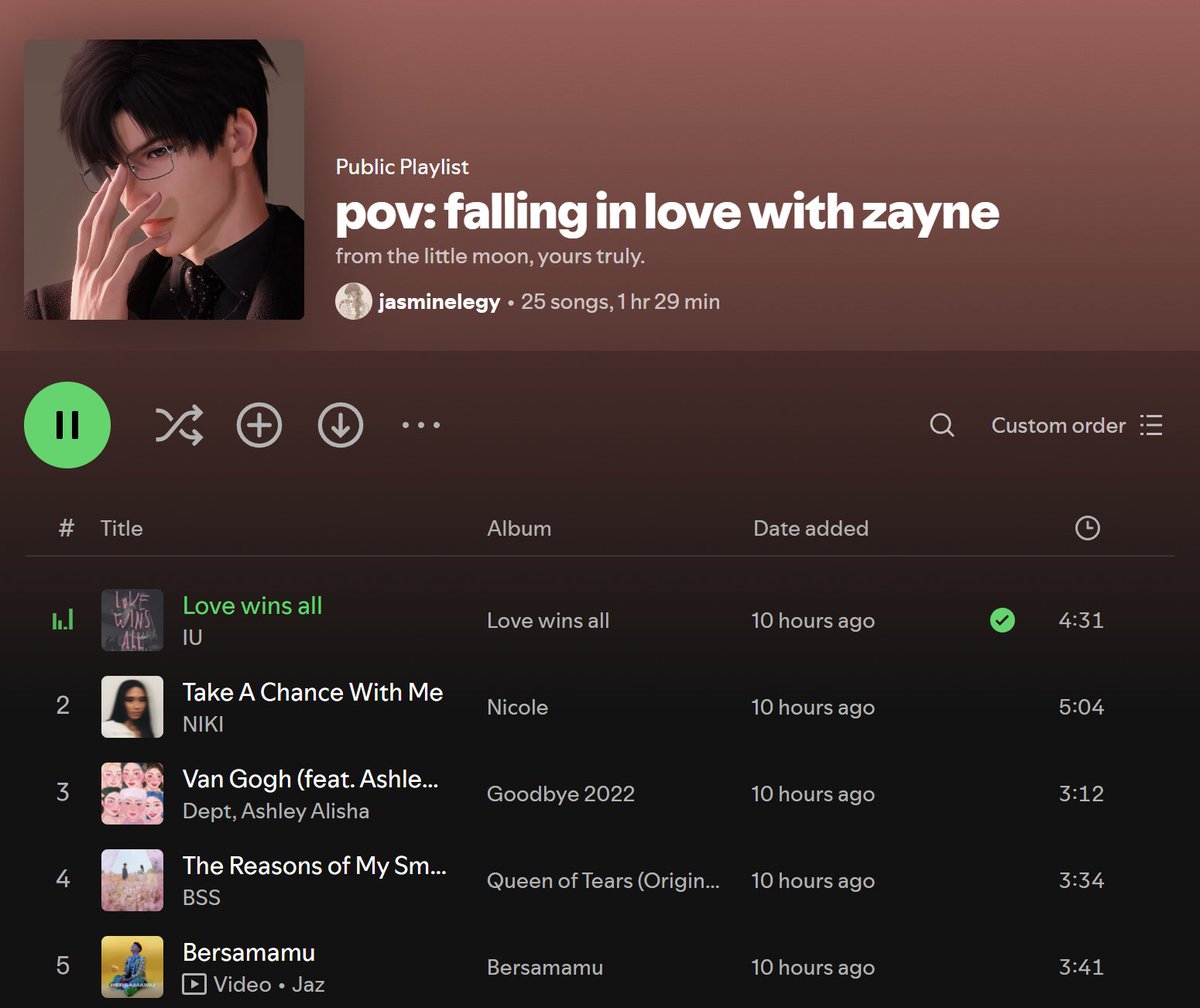 Thank you, Love. I'm giving it a listen right now.