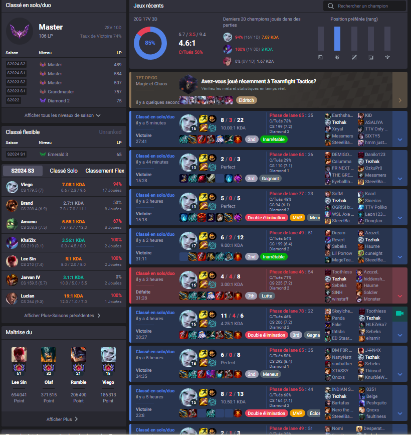 DjokoL0L's tweet image. Ca conquis le ladder avec le bro @Steeelb4ck 🔥
#RANK1