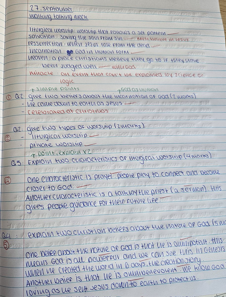 MrsSedRE's tweet photo. 26A2 worked very well today in their walking talking mock. They recalled Christianity very well and worked hard on developing their skills so their knowledge gets maximum marks. 👏🏼 💚 (book example: Harry D) https://t.co/zGf7bnpcO2