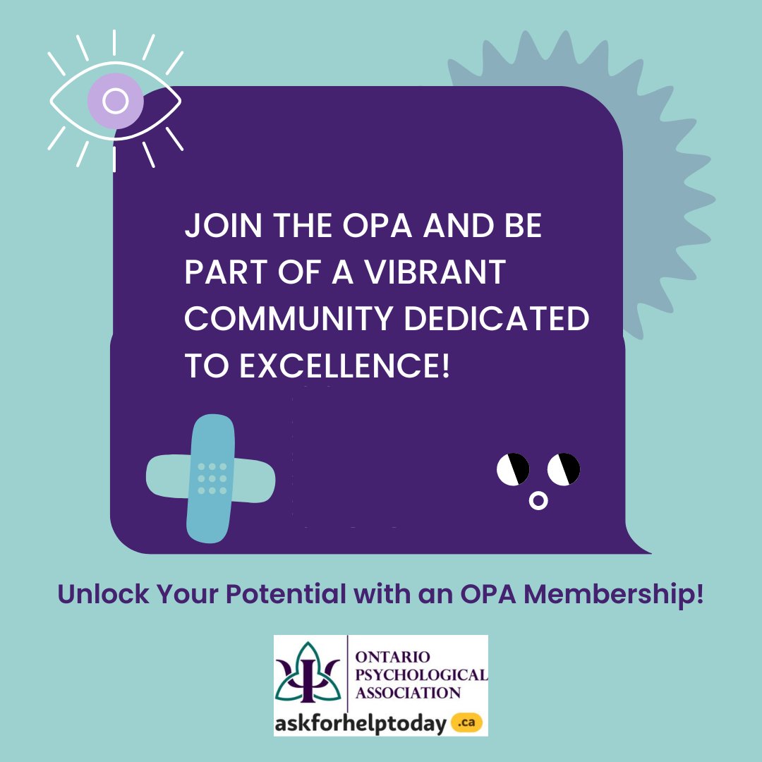 ONPsych's tweet photo. Join the OPA today and…
📚 Access exclusive resources to stay at the forefront of research.
💬 Connect with like-minded professionals.
🚀 Boost your career with professional development opportunities.
Sign up now! https://t.co/mHPckuaCjz
#JoinOPA #PsychologyCommunity https://t.co/dXALtE0um6