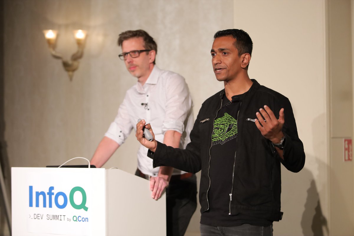 On stage 👉 Arun Joseph, AI Engineering Lead Deutsche Telekom, &amp; Patrick Whelan, Senior Software Engineer Deutsche Telekom, share how the Intelligent Agents Platform (iA Platform) is transforming #AI development: devsummit.infoq.com/presentation/m…

#InfoQDevSummit #IDSMunich #LLM #AIAgents