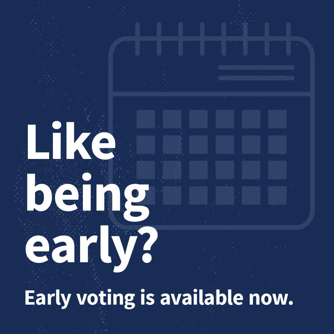 vaELECT's tweet photo. The November General Election is Tuesday, November 5th. But early voting is available now. Learn where you can vote early by visiting https://t.co/ChkBeJD1mt. #VaElections2024 #VaisForVoters https://t.co/d34qW0sRFo