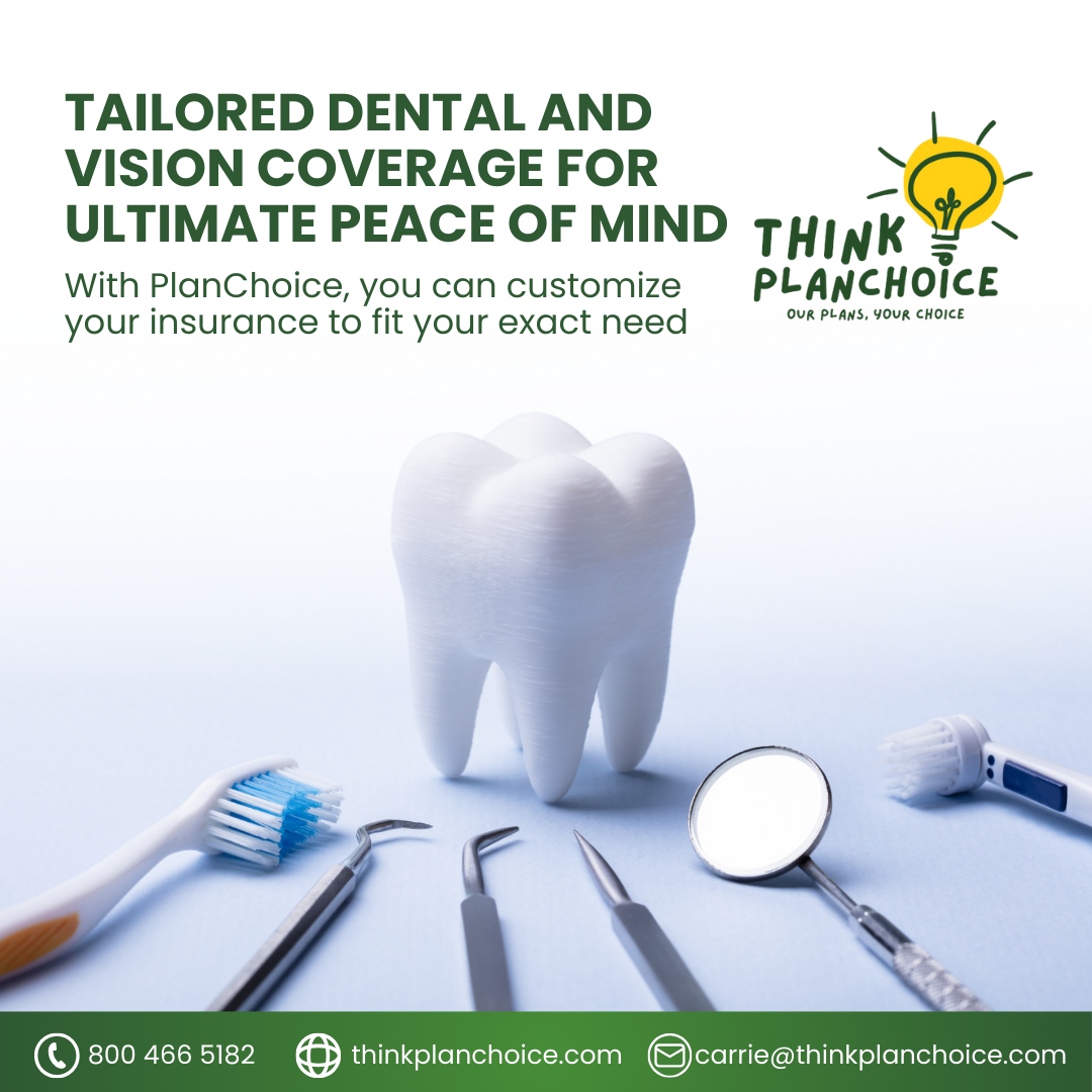 ThinkPlanChoice's tweet image. 😃 Smile &amp;amp; See the Difference with Custom Coverage 😃

With PlanChoice, peace of mind is just a click away. Customize your dental and vision coverage to match your exact needs and enjoy the ultimate protection that’s truly yours.

#CustomCoverage #DentalAndVision #PlanChoice

...