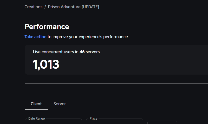 1,000+ concurrent players! 🎊🎊🎊
roblox.com/games/29654975…