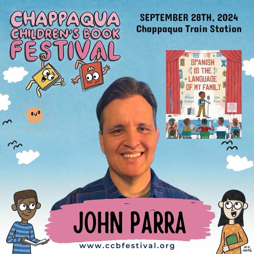 John Parra (@johnparraart) on Twitter photo See you at @CCBF2024 this Sat. Sept. 28, 10a-4p, signing copies of my new book, ELOISA’S MUSICAL WINDOW, as well as past favorites. Books available for sale and signing, with food trucks, family fun zone, story-times, and more. ccbfestival.org <a href="/SimonKIDS/">Simon Kids</a> <a href="/HolidayHouseBks/">Holiday House Publishing, Inc.</a> See you at @CCBF2024 this Sat. Sept. 28, 10a-4p, signing copies of my new book, ELOISA’S MUSICAL WINDOW, as well as past favorites. Books available for sale and signing, with food trucks, family fun zone, story-times, and more. ccbfestival.org <a href="/SimonKIDS/">Simon Kids</a> <a href="/HolidayHouseBks/">Holiday House Publishing, Inc.</a>