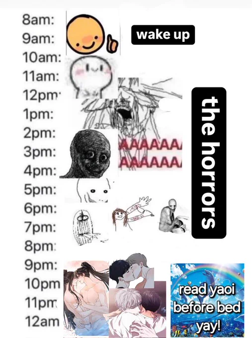 My daily routine 