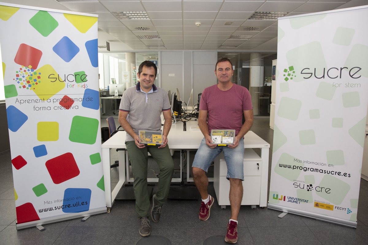 Universitat Jaume I (@ujiuniversitat) on Twitter photo 🌟SUCRE <a href="/geotecUJI/">Geotec UJI</a> 👉El projecte SUCRE del Grup GEOTECté com a objectiu el foment del pensament computacional i la programació com a eina de resolució de problemes per a desenvolupar aquestes habilitats i fomentar les vocacions científiques en aquests camps científics.
En el seu 🌟SUCRE <a href="/geotecUJI/">Geotec UJI</a> 👉El projecte SUCRE del Grup GEOTECté com a objectiu el foment del pensament computacional i la programació com a eina de resolució de problemes per a desenvolupar aquestes habilitats i fomentar les vocacions científiques en aquests camps científics.
En el seu