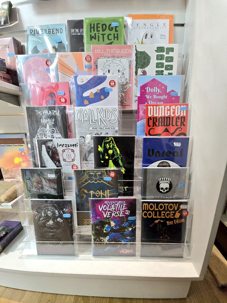 wharthur @ bluesky (@aryl_ether) on Twitter photo Always great to visit <a href="/leisuregames_uk/">Leisure Games</a> and browse through their huge collection of indie TTRPGs! 🎲 Always great to visit <a href="/leisuregames_uk/">Leisure Games</a> and browse through their huge collection of indie TTRPGs! 🎲