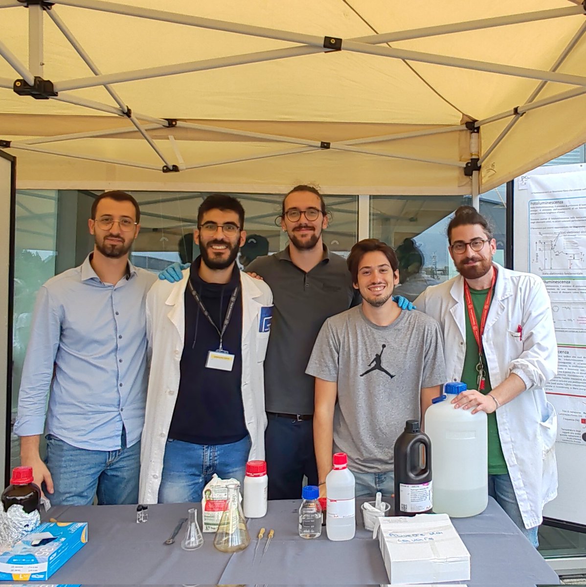 Gianluigi Albano (@gianluigialbano) on Twitter photo Il team "Fare luce con la chimica" al completo per il <a href="/brightnightIT/">BRIGHT-NIGHT</a> 2024 a <a href="/ChemUniPi/">DCCI UniPisa</a>! #BrightNight24 <a href="/Unipisa/">Università di Pisa</a> Il team "Fare luce con la chimica" al completo per il <a href="/brightnightIT/">BRIGHT-NIGHT</a> 2024 a <a href="/ChemUniPi/">DCCI UniPisa</a>! #BrightNight24 <a href="/Unipisa/">Università di Pisa</a>