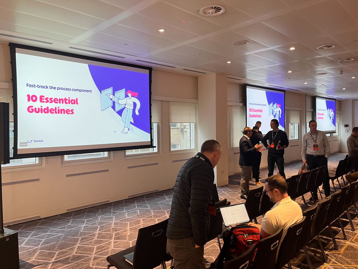 use_whale's tweet image. Thank you @EOSWorldwide for having us on tour 😍 ...

Yup, that&apos;s right, there are a few Whalees in London today at the #werunonEOS Conference Europe.

Thanks Gary Vanbutsele 🐳 for sharing &apos;Fast-track the Process Component: 10 Essential Guidelines&apos;

#process #eos #whaleontour