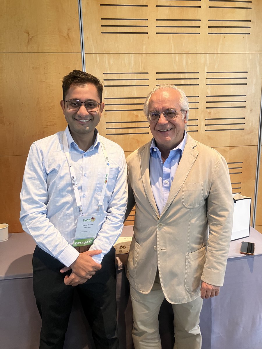 gautamujwal's tweet photo. It was an honor having met a legend in Epidemiology, Professor @miquelporta. Overwhelmed to find that he had  been searching my posters. @sanjibks1969 @khdc_nepal #WCE2024 https://t.co/lBMXutWv3P