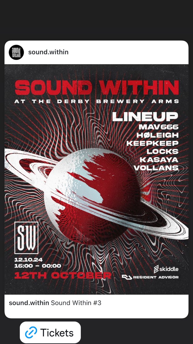 <a href="/Neo7878/">Daniel</a> Nice one! &amp; here’s the line up :)