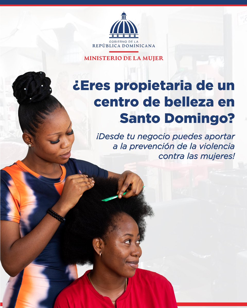 melvynperez's tweet photo. No hay excusas para esto. Deben rodar cabezas.

En República Dominicana hay 5 millones de mujeres, 55 mil salones de belleza y 150 mil mujeres que trabajan en ellos, pero en el @MMujerRD tomaron una foto de el Congo para ilustrar.

Señora @MayrajimenezTFJ ponga orden. https://t.co/2HZw8BG0Zd