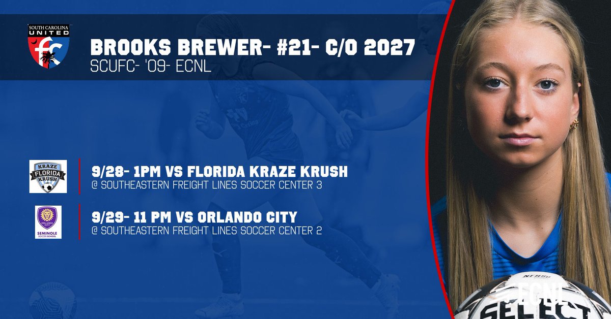 🏠Games this weekend 🔴🔵⚪️
  <a href="/ECNLgirls/">ECNL Girls</a>  <a href="/tikitakaklu/">Tomasz Kluszczynski 🇵🇱/🇺🇸</a> <a href="/TannerOsborne27/">Tanner Osborne</a> <a href="/TopDrawerSoccer/">TopDrawerSoccer</a> <a href="/ImCollegeSoccer/">College Soccer Truth ™</a> <a href="/PrepSoccer/">Prep Soccer ⚽️</a> <a href="/ECNLSoutheast/">ECNL Southeast Girls</a> <a href="/TopDrawerSoccer/">TopDrawerSoccer</a>  <a href="/ImYouthSoccer/">ECNL/GA/Recruiting/College Soccer</a> <a href="/SCUnited_FC/">SC United FC</a>