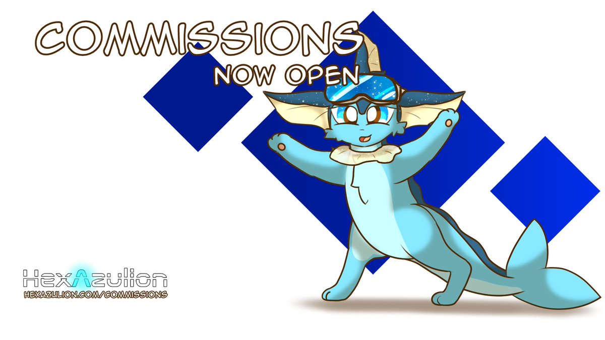 HexAzulion's tweet photo. Commissions Open! DM me if your interested! (no freebies) https://t.co/6ZC1mQmwK5 https://t.co/97KYEVt5dx