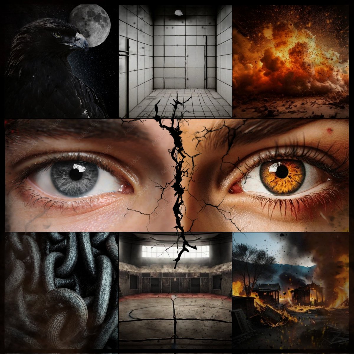 Brynna_W_Wiley's tweet photo. "Pristine white tiles lined every inch of the four walls that surrounded me, a corroded drain in the center of the room. No bed, no windows. Punishment for my latest escape attempt."

[1st lines from FRAGMENTS prologue: an adult dystopian]
#1stLinePit #Q #A #DS https://t.co/0gVi7UoW8x