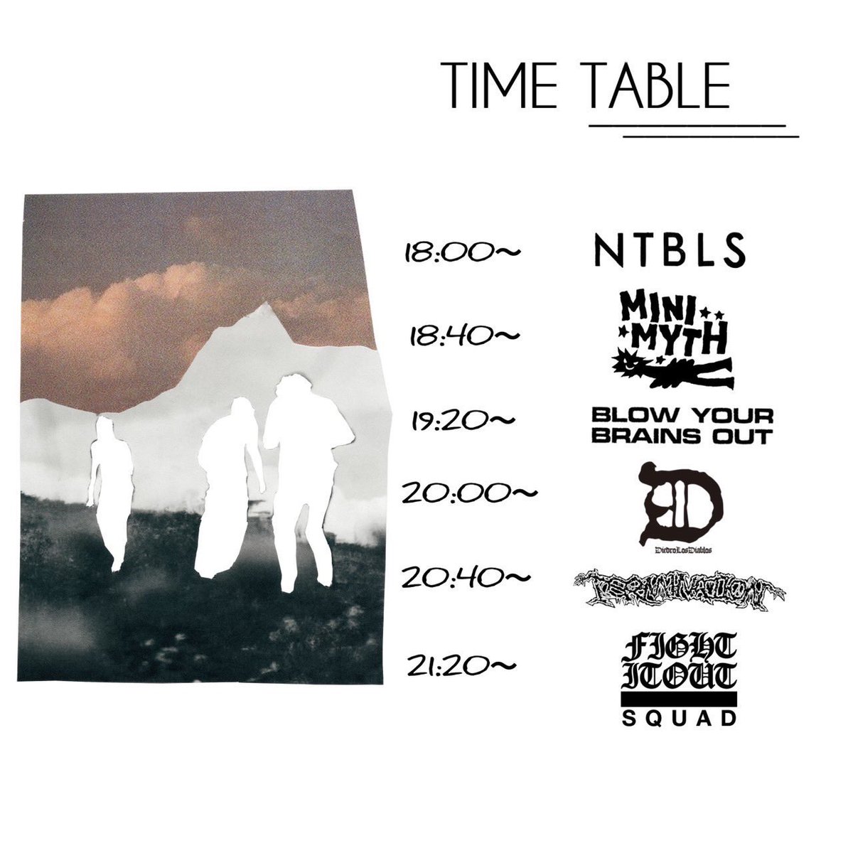 minimyth_44's tweet photo. 10/5(SAT)at.横浜Buzzfront

🔗Timetable🔗

取り置きはお名前と枚数をDMまで https://t.co/PeKmIsNqY8