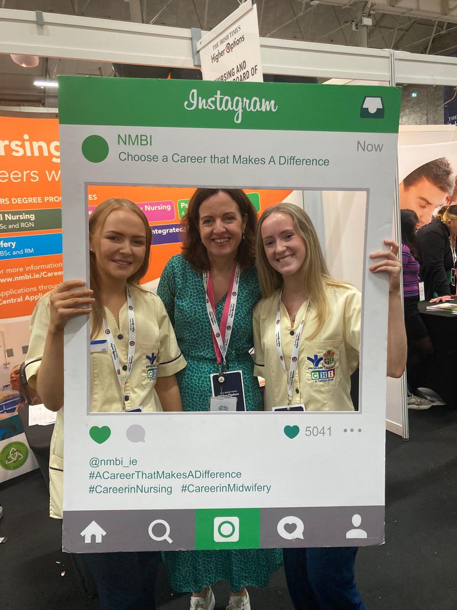 NMBI_ie's tweet photo. Thanks to everyone who supported us at our stand over 3 great days at #HigherOptions2024 
Special mention to the future #nurses and #midwives: we can’t wait to welcome you to the professions and see you shine! ✨ #ACareerThatMakesADifference https://t.co/mhZaIBJrkW