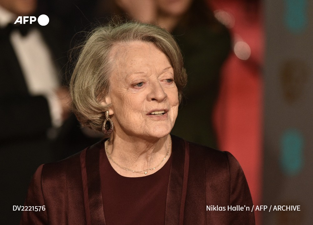 L'actrice britannique Maggie Smith est décédée à l'âge de 89 ans #AFP