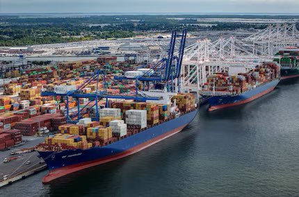 🚨🚨🚨There is a strike on the verge of happening Tuesday Oct 1 that could cripple our economy and could leave store shelves bare by shutting down ports that handle 68% of our country’s containerized exports and 56% of containerized imports.

For every single day they strike it