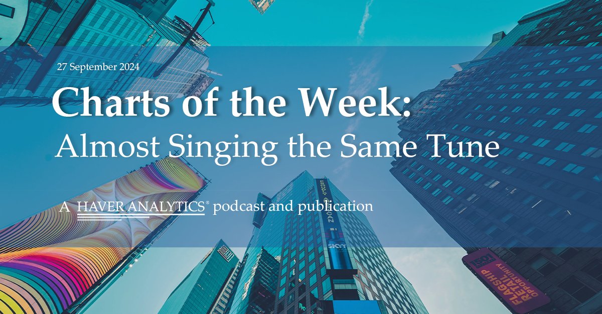 The incoming data over this week have painted a more downbeat picture of the global economic outlook...Continue reading the full release here: haverproducts.com/charts-of-the-…