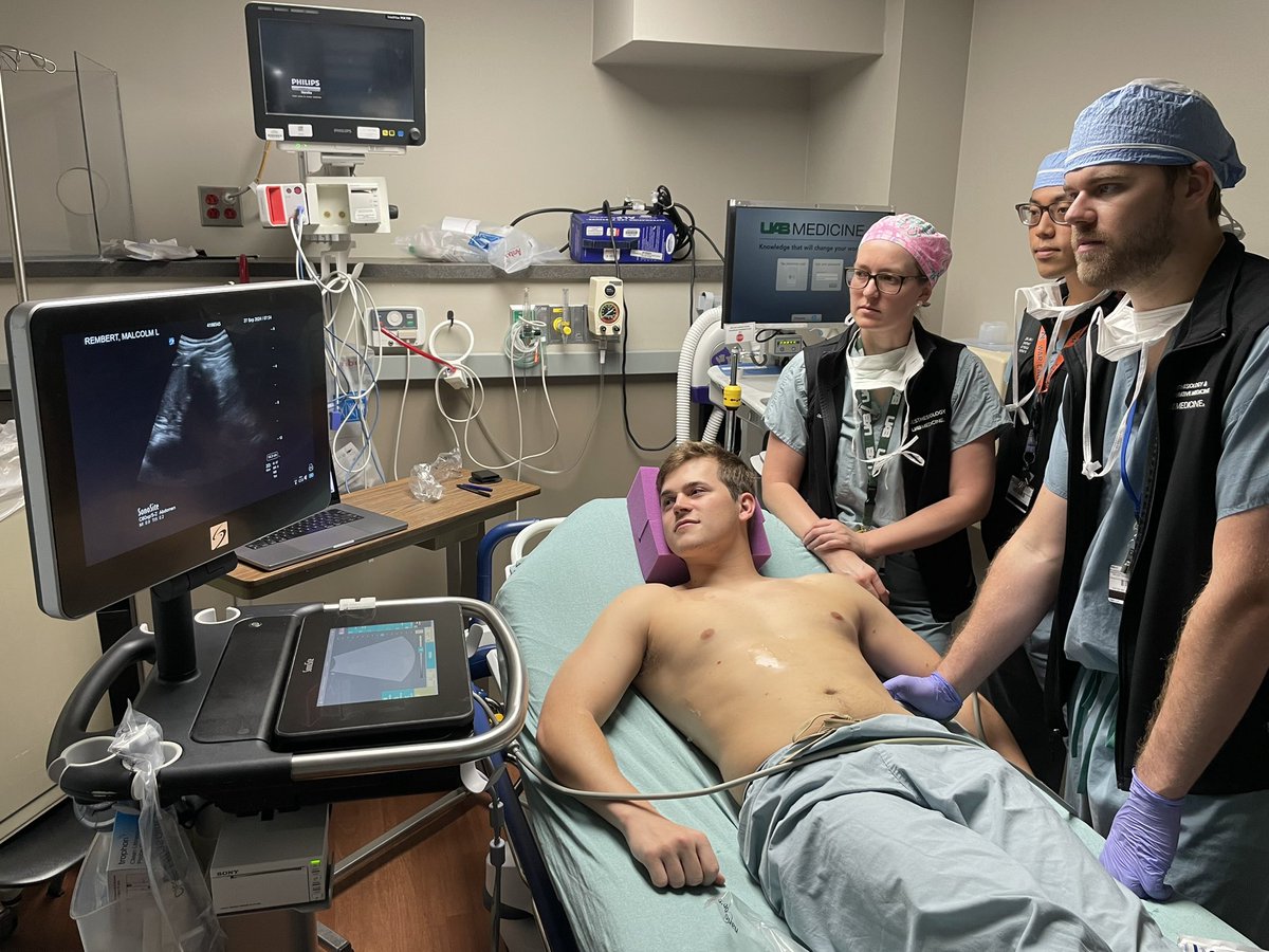 Asaf Gans (@asafgansmd) on Twitter photo Gastric ultrasound and pleural scanning on our highlands regional rotation…POCUSing on excellence and learning new skills <a href="/UAB_Anesthesia/">UAB Anesthesiology</a> Gastric ultrasound and pleural scanning on our highlands regional rotation…POCUSing on excellence and learning new skills <a href="/UAB_Anesthesia/">UAB Anesthesiology</a>