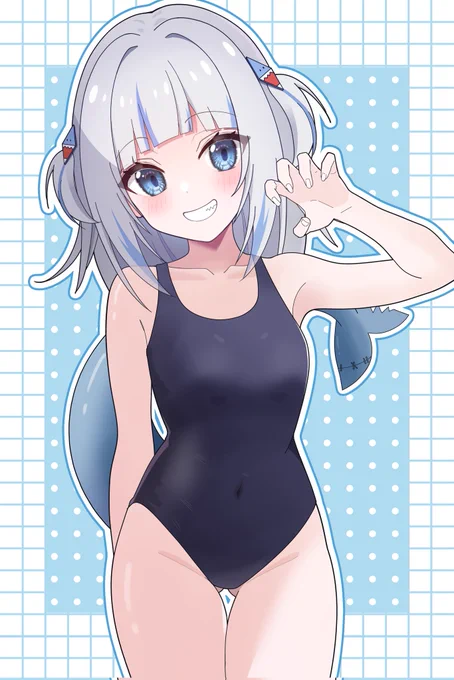 #とびきりのブルーを魅せて下さい #gawrt 