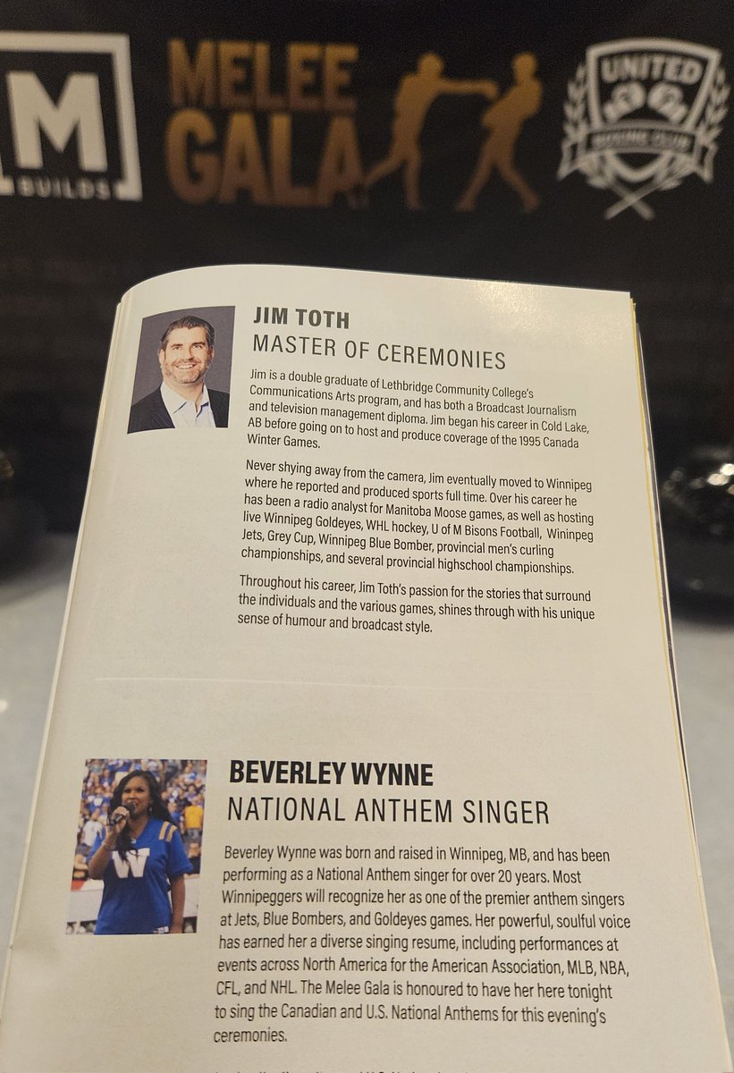 Legendary night! #meleegala <a href="/bwynne13/">Beverley Wynne</a> <a href="/JimTothSports/">Jim Toth</a> #Winnipeg #boxing #teamcanada #teamusa