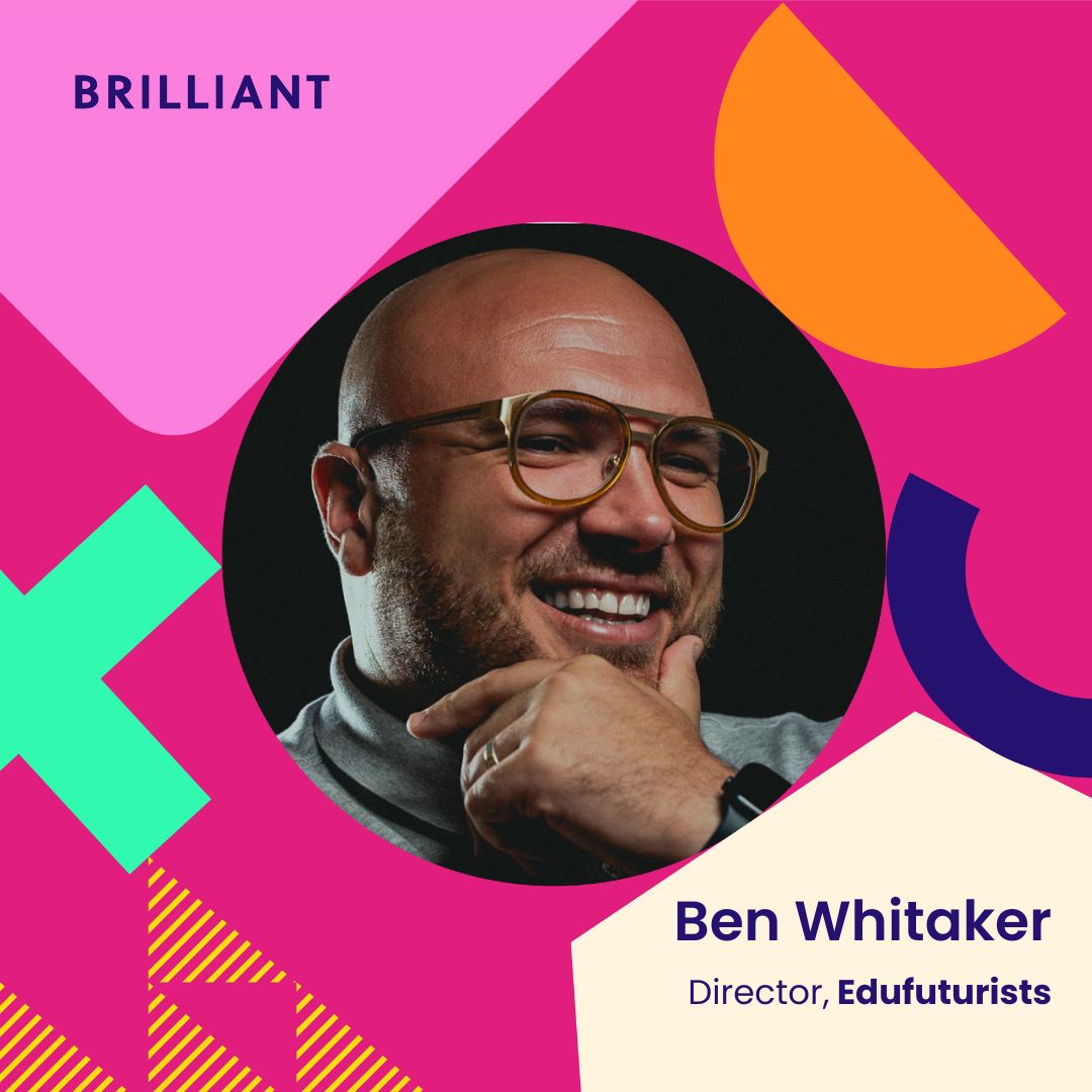 BRILLIANT (@brilliantfest) on Twitter photo We can’t wait to see the <a href="/EduFuturists/">Edufuturists</a> podcast live on stage at BRILLIANT! 🎤💫
<a href="/Itsbenwhitaker/">Ben Whitaker</a> and <a href="/hope_steven/">Steven Hope</a> will be spotlighting what’s coming in the education space with special guests.
Catch it live on the keynote stage on October 15th 🎟️
pulse.ly/dwczvy6tbc We can’t wait to see the <a href="/EduFuturists/">Edufuturists</a> podcast live on stage at BRILLIANT! 🎤💫
<a href="/Itsbenwhitaker/">Ben Whitaker</a> and <a href="/hope_steven/">Steven Hope</a> will be spotlighting what’s coming in the education space with special guests.
Catch it live on the keynote stage on October 15th 🎟️
pulse.ly/dwczvy6tbc