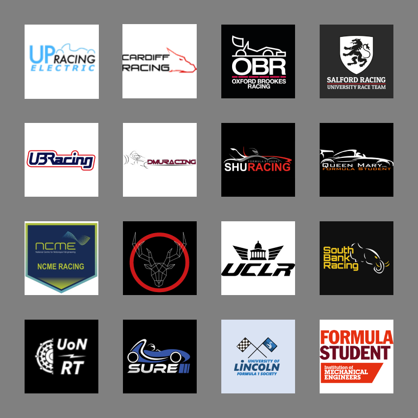 FormulaStudent's tweet photo. Teams confirmed for Learn to Win 2025 so far - already looking busy and plenty of other teams to confirm shortly. If you want to join, get in touch https://t.co/BA6qKCn3zQ
#formulastudent #learntowin https://t.co/bBinbbBS11
