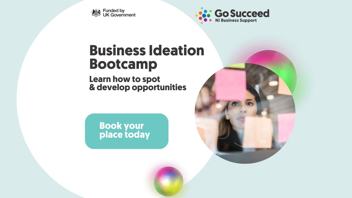 🆕 Anybody can start a business!

📅 Saturday 19 October 2024
🕞 1pm - 4pm
📌 The Braid, Ballymena
🔗 Register at: midandeastantrim.glistrr.com/e/42

#GrowMEA #AmplifyMEA #GoSucceedNI
