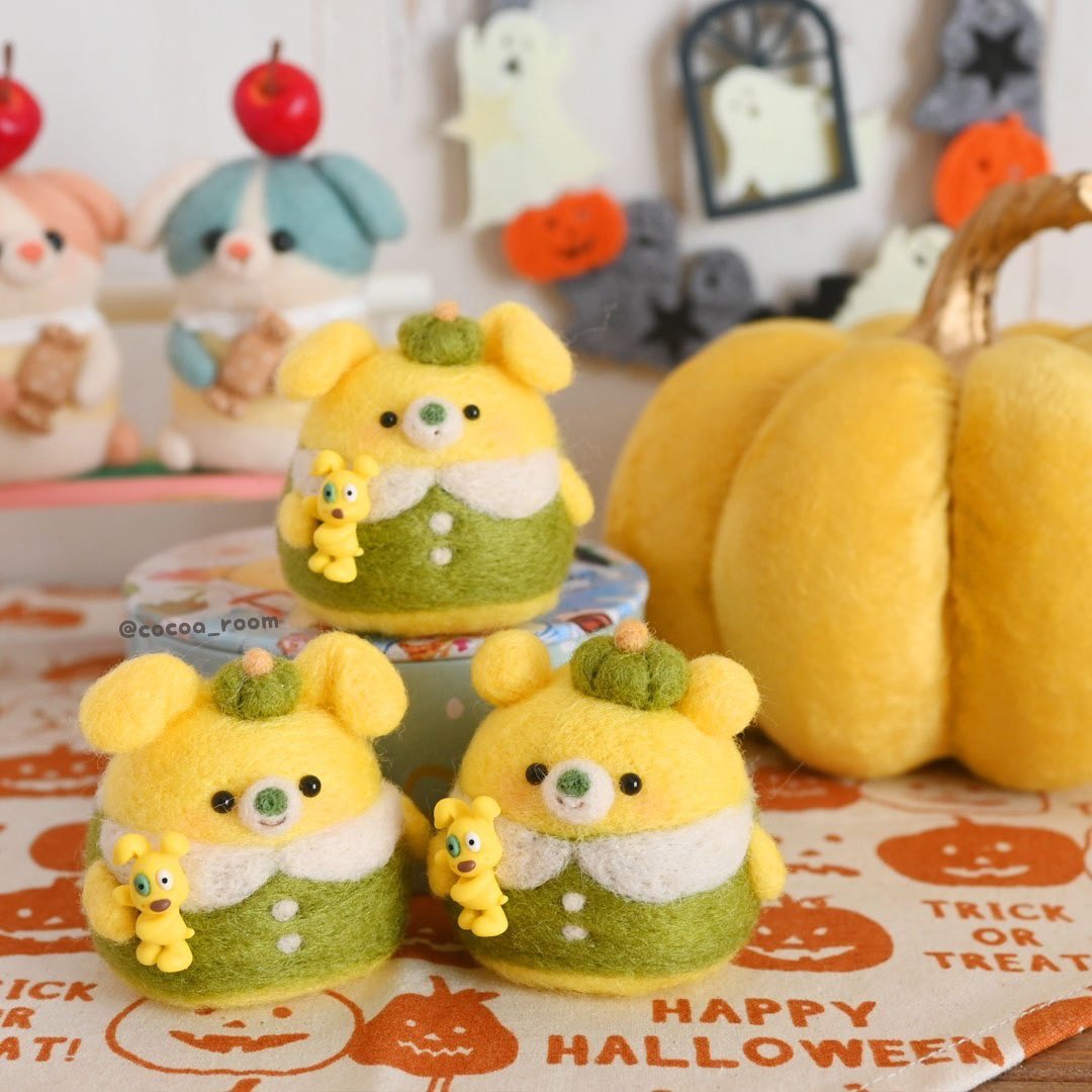 cocoa_room's tweet photo. 🍏🐶🐰🐻🍎💛💚
ハロウィンはカラフルな子つくりたくなる🍭
#tetococoa3 https://t.co/H2nylNarQF