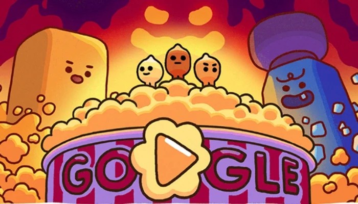 guille_farrell's tweet image. 🍿 The Google Doodle today celebrates *popcorn* with an interactive game, turning this beloved snack into a global Battle Royale! Who’s ready to pop the most kernels? 🎮🌍 Let’s embrace simple joys and make some *popping* memories! #GoogleDoodle #PopcornFun