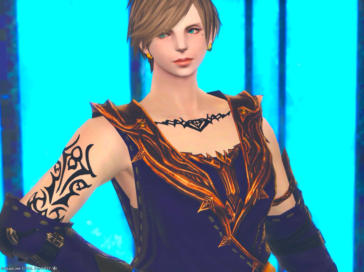 エクサーク装備イイ！ね

おやすみなさい🌙
#FF14 #roegadyn #ルガディン
