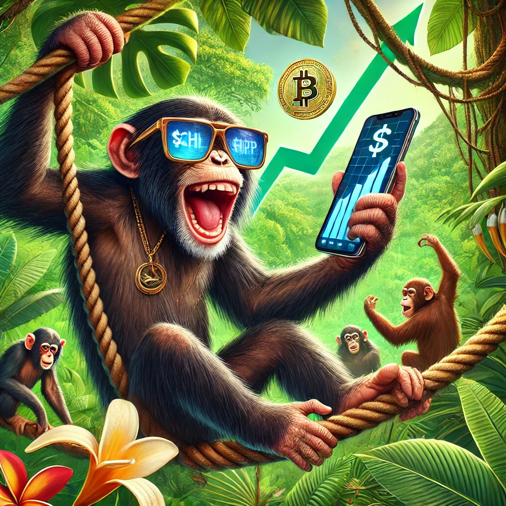 CheekyCHMP's tweet photo. 🐵 POV: You check your $CHMP wallet... and it’s pumping harder than Tarzan on a vine! 🌿💥
This jungle is full of surprises! 🌴💸
#CheekyChimp #PumpTheVine #ApingInStyle https://t.co/PxDKYPbKT1