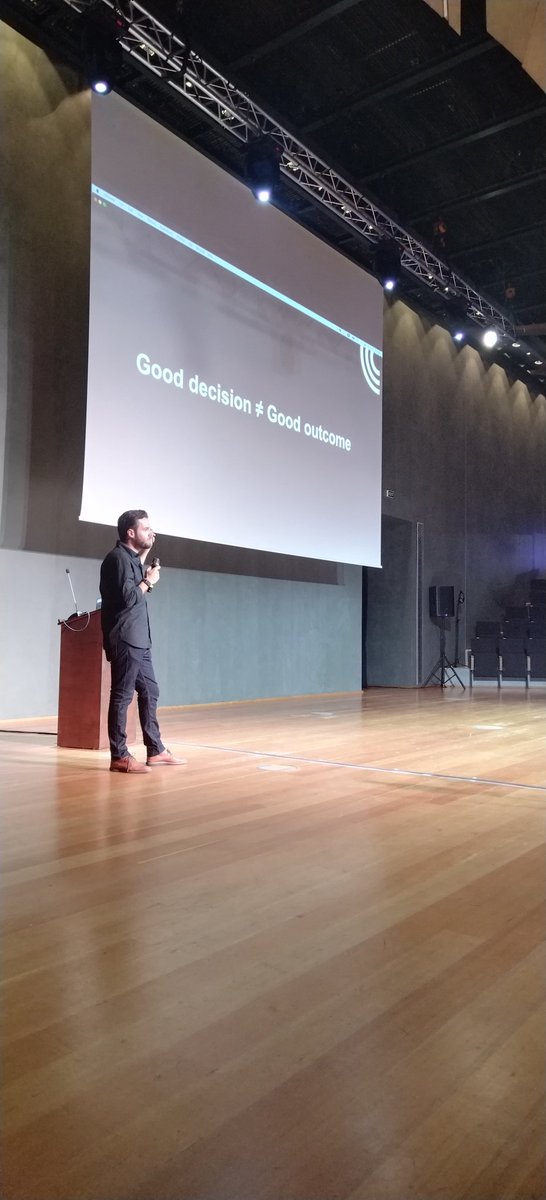 <a href="/GiamalisK/">Konstantinos Giamalis</a> on stage at #betterways2024 <a href="/AGRsummit/">Better Ways (Agile Greece Summit)</a>