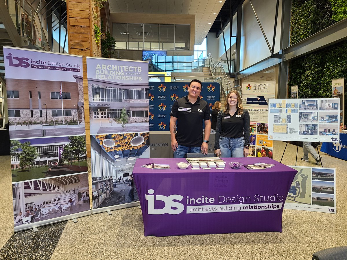incite Design Studio (@incite_design) on Twitter photo iDS is set up at <a href="/theSMSD/">SM School District</a> Fall Career Fair! We’re excited to meet junior and senior students from all five SMSD high schools to talk about careers in architecture and design. Plus, we’re offering job shadowing opportunities for students to gain real-world experience. <a href="/theSMEF/">Shawnee Mission Education Foundation</a> iDS is set up at <a href="/theSMSD/">SM School District</a> Fall Career Fair! We’re excited to meet junior and senior students from all five SMSD high schools to talk about careers in architecture and design. Plus, we’re offering job shadowing opportunities for students to gain real-world experience. <a href="/theSMEF/">Shawnee Mission Education Foundation</a>