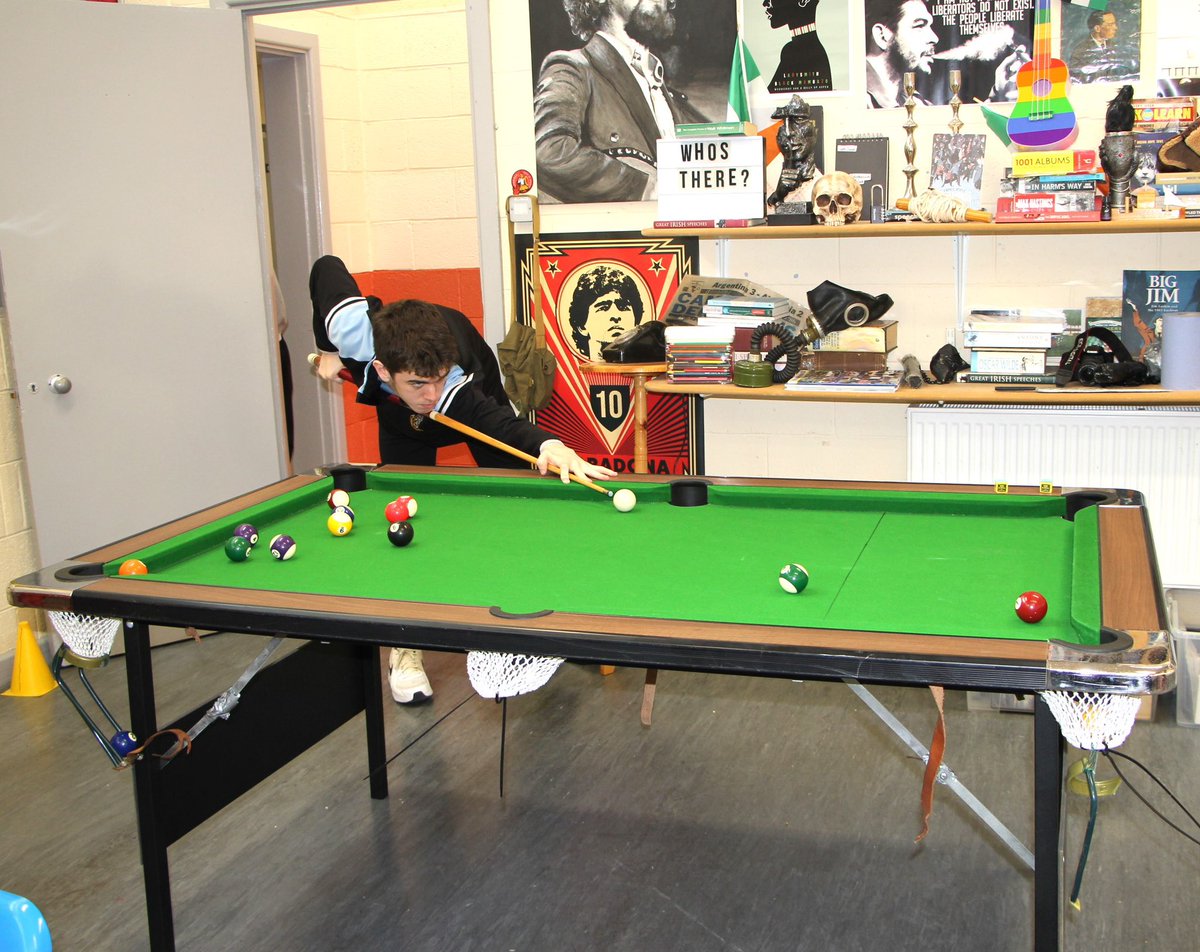 Pool is back! 🎱🎱 6th Yrs have been showing their skills during lunchtime👌👌