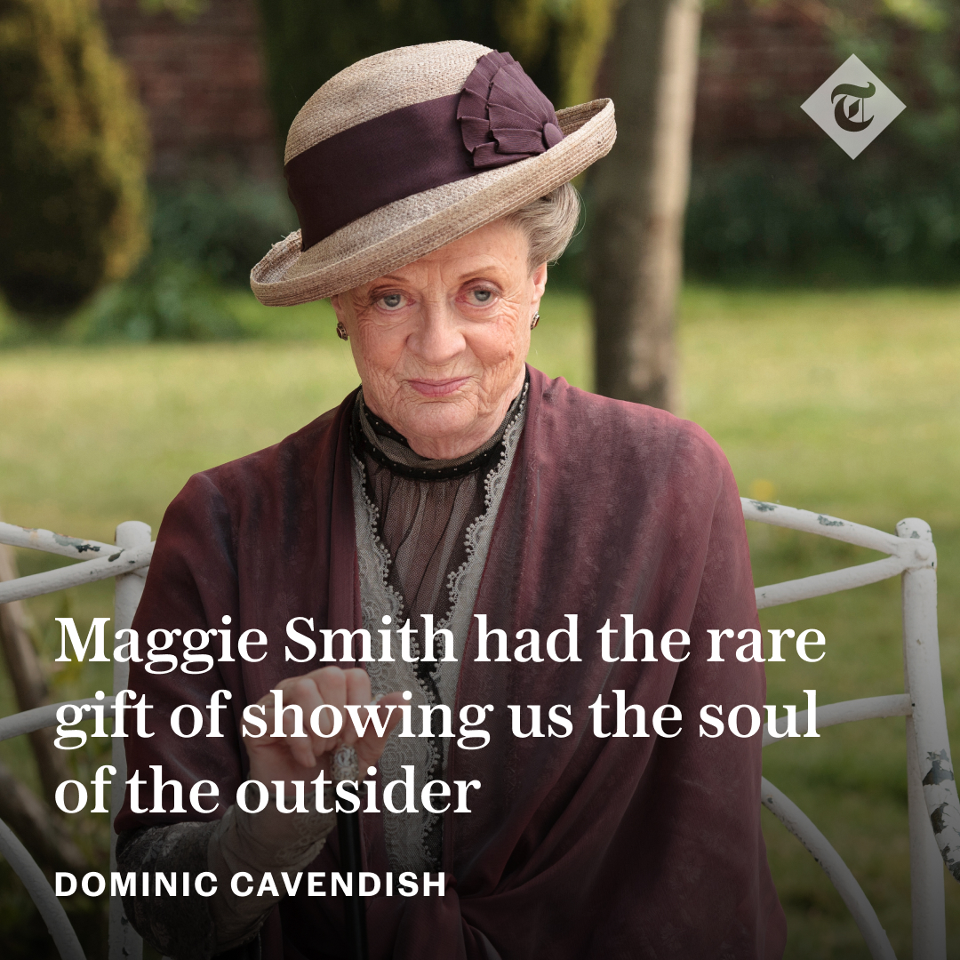 From Downton Abbey to Harry Potter, the late star was known for authority figures. But she excelled at playing those on the fringes

Read more ⬇️
telegraph.co.uk/films/0/dame-m…