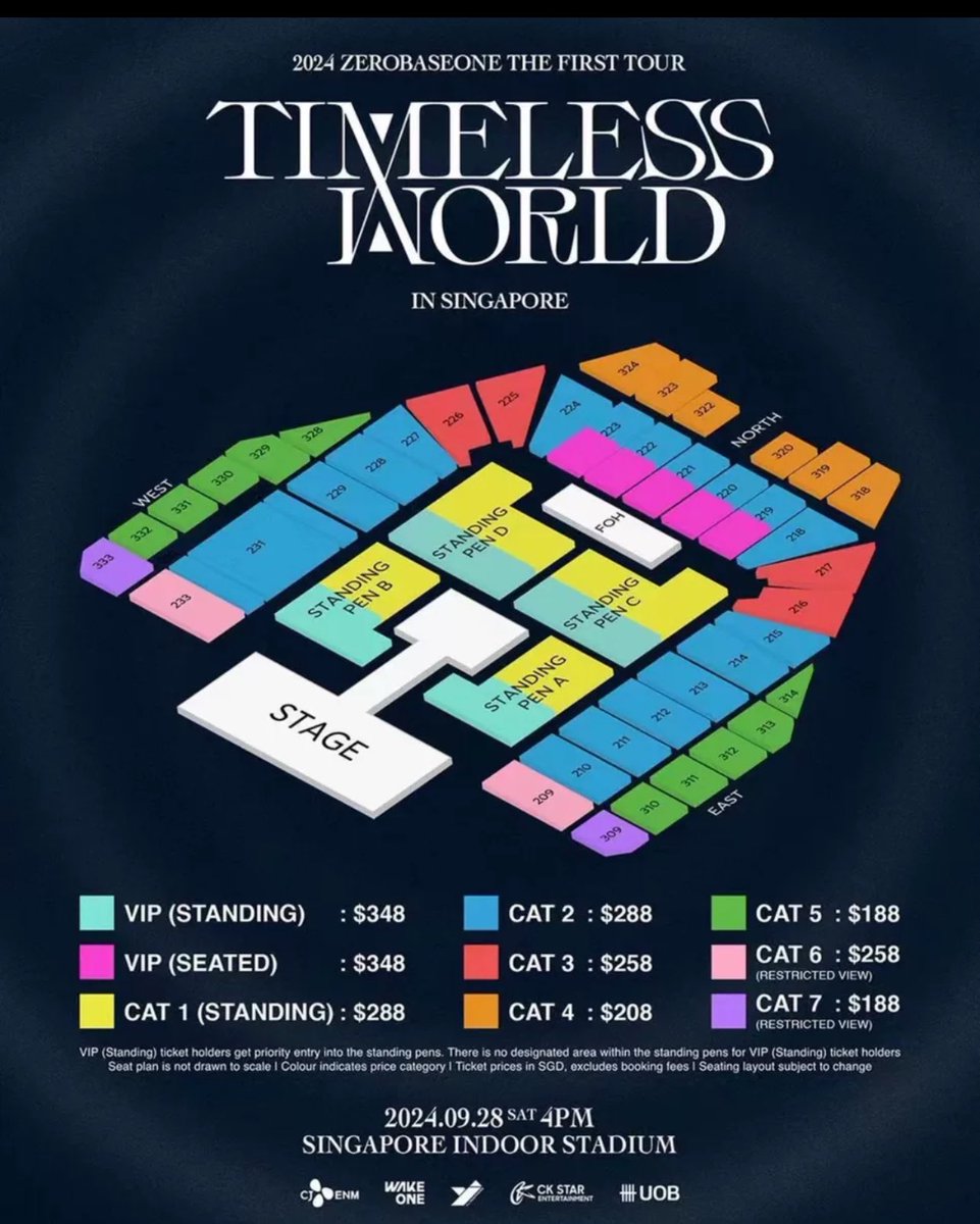 Let go Zerobaseone SG Concert 
ZB1 in SG
VIP PEN C STANDING 14X
1tix
RM600 onlyyy

#ZEROBASE1 #ZEROBASEONE #ZEROBASEONEinSG
