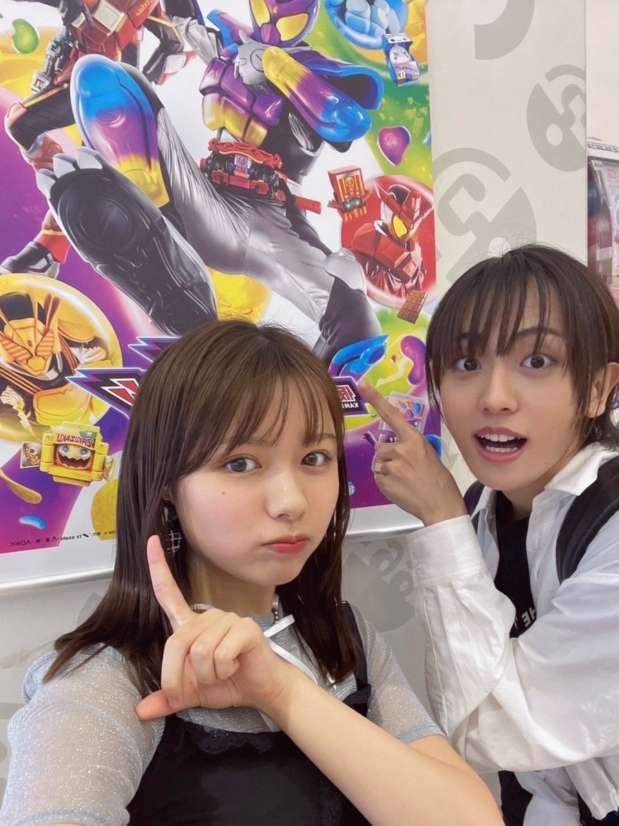 ジープとシータ BEFORE AFTER #仮面ライダーガヴ #古賀瑠 #川崎帆々花