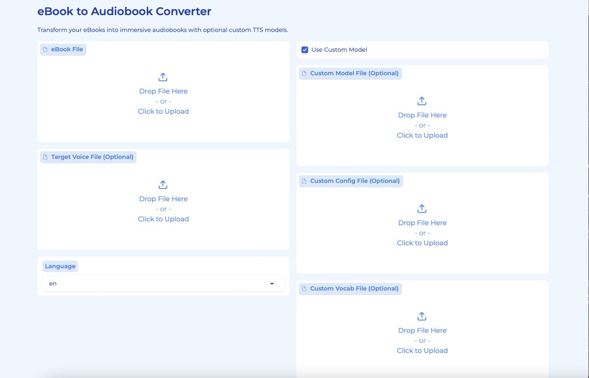 _akhaliq's tweet photo. 📚 ebook2audiobook

Convert eBooks to audiobooks with chapters and metadata using Calibre and Coqui XTTS. https://t.co/BFymyeOPgK