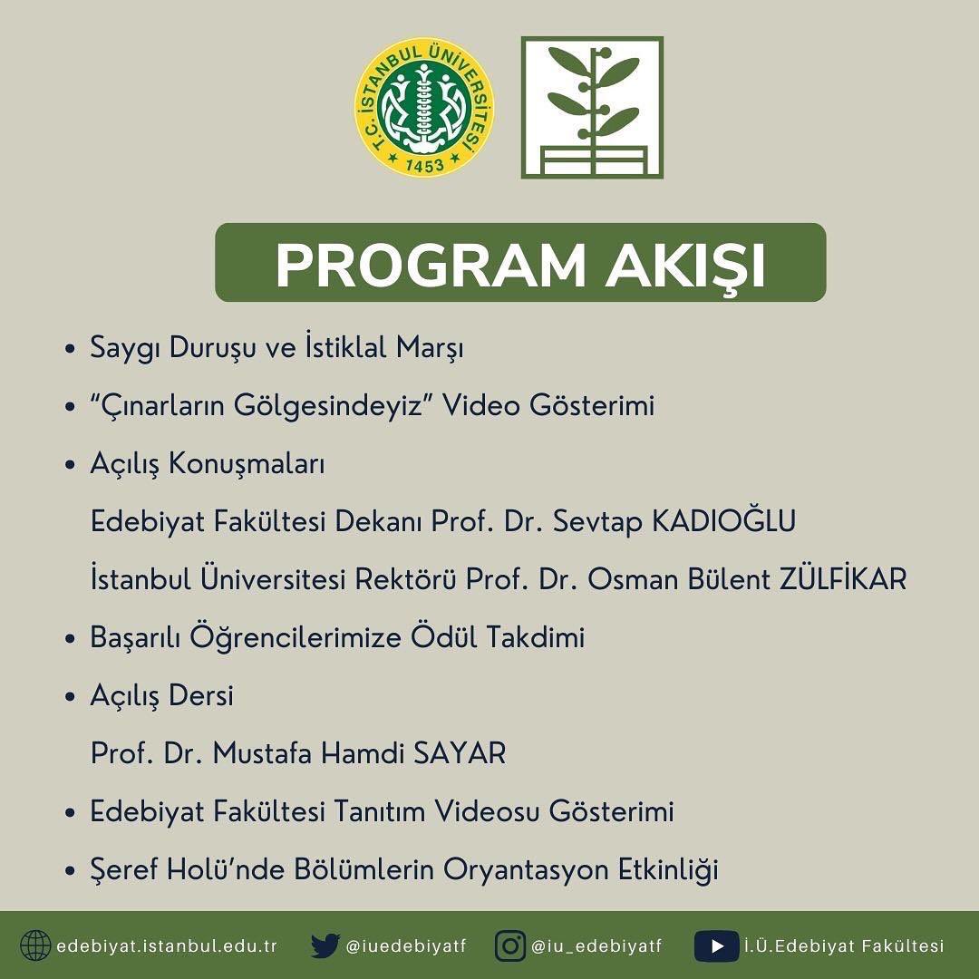 📢 Sevgili 1. sınıf öğrencilerimiz, 30 Eylül 2024 Pazartesi günü Fakültemiz Şeref Holü'nde gerçekleştirilecek Oryantasyon Etkinliğine hepinizi bekliyoruz.