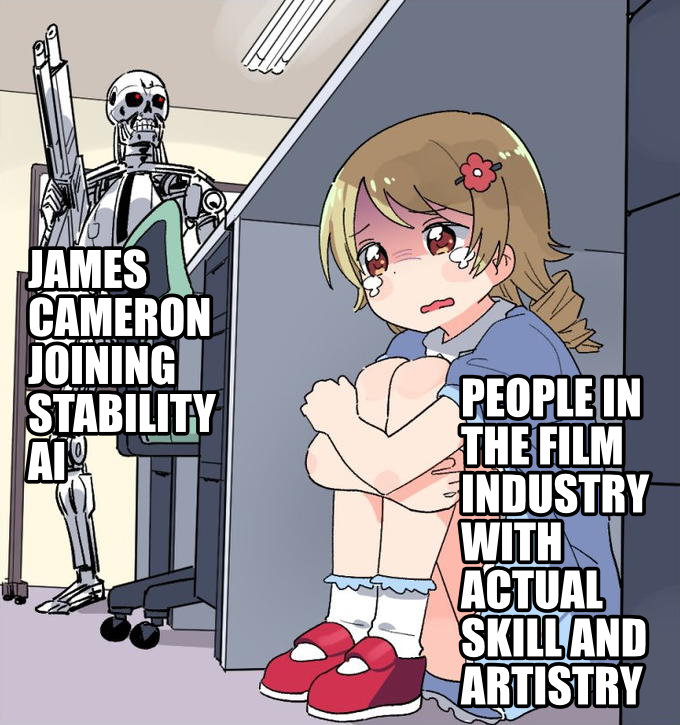 "Skynet begins to learn at a geometric rate. It becomes self-aware at 2:14 a.m. Eastern time, August 29th. At 2:16 it makes a janky picture of an anime girl with huge tits and too many fingers."
bbc.co.uk/news/articles/…