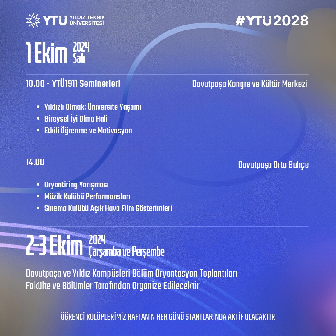 Yıldız Teknik Üniversitesi (@yildizedu) on Twitter photo 