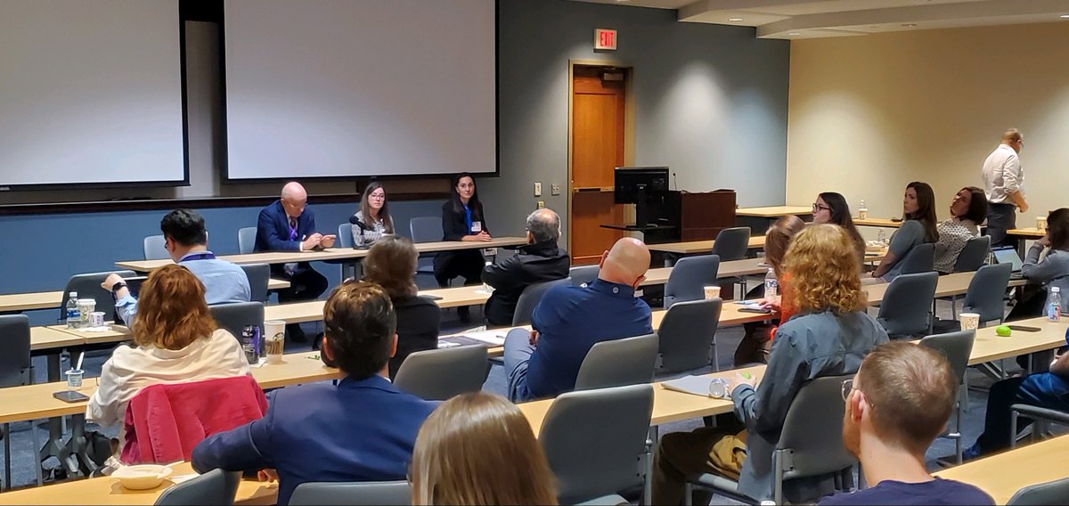 ProcircaCCN's tweet photo. π¬ Q&A time with Dr. BagiΔ, Hallie Williams, PA-C, & Dr. Urban at #EEG2024! In-person & virtual attendeesβask your questions about epilepsy classification, H&P optimization, or seizure localization now! #Epilepsy #Neurodiagnostics #CME #UPMC #Procirca https://t.co/rz6EQJ0rww